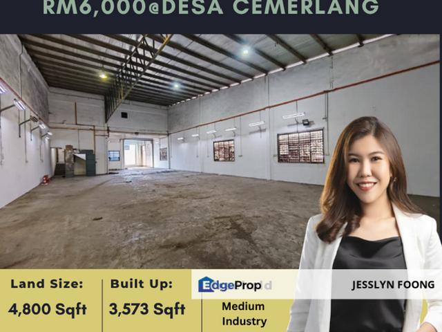 Warehouse for rent in Ulu Tiram, Johor