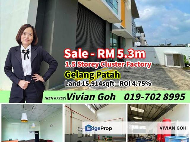 Warehouse for sale in Bukit Ledang, Johor