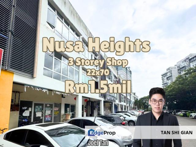 Shop for sale in Bukit Ledang, Johor