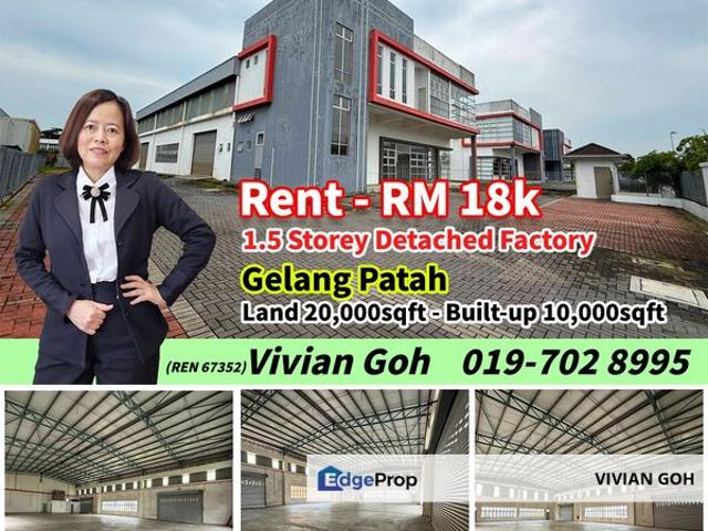 Warehouse for rent in Bukit Ledang, Johor