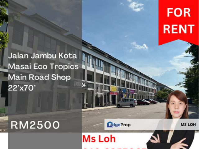 Shop for rent in Pasir Gudang, Johor