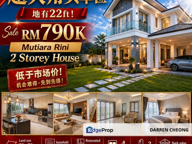 House for sale in Johore Bahru, Johor