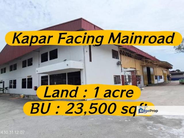 Warehouse for rent in Port Klang, Selangor