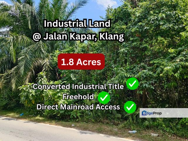 Warehouse for sale in Port Klang, Selangor