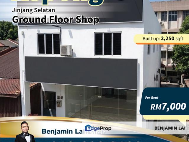 Shop for rent in Kepong, Kuala Lumpur