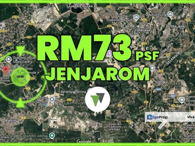 Warehouse for sale in Jenjarom, Selangor