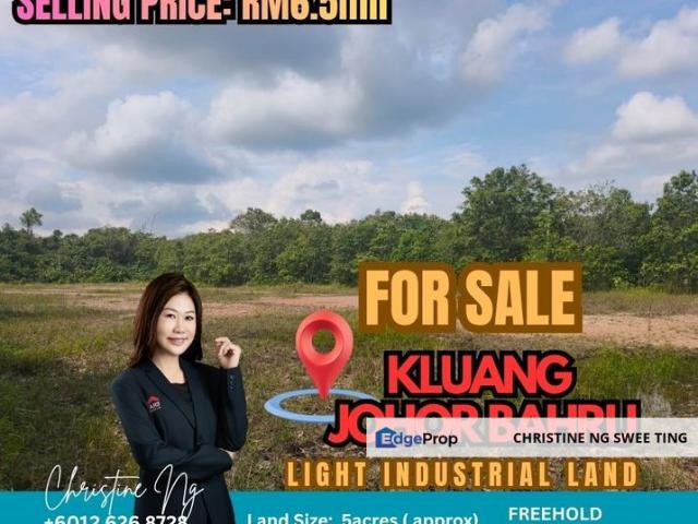 Warehouse for sale in Renggam, Johor