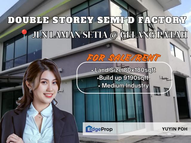 Warehouse for rent in Bukit Ledang, Johor