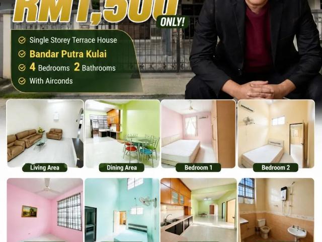 House for rent in Kulai, Johor