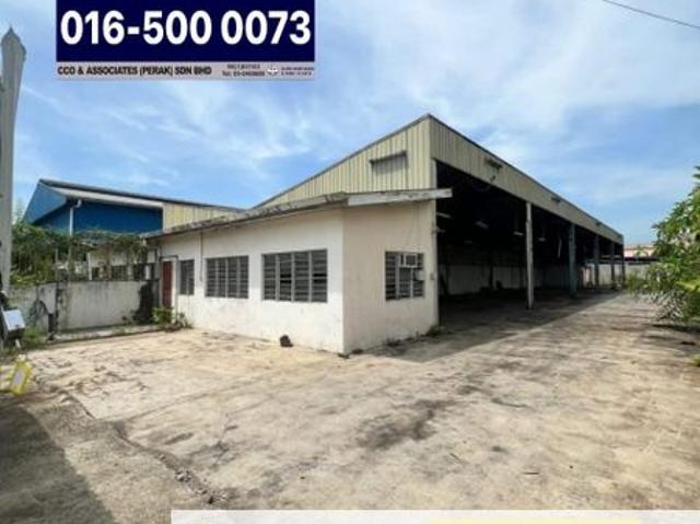 Warehouse for rent in Perak, Tanjong Ipoh