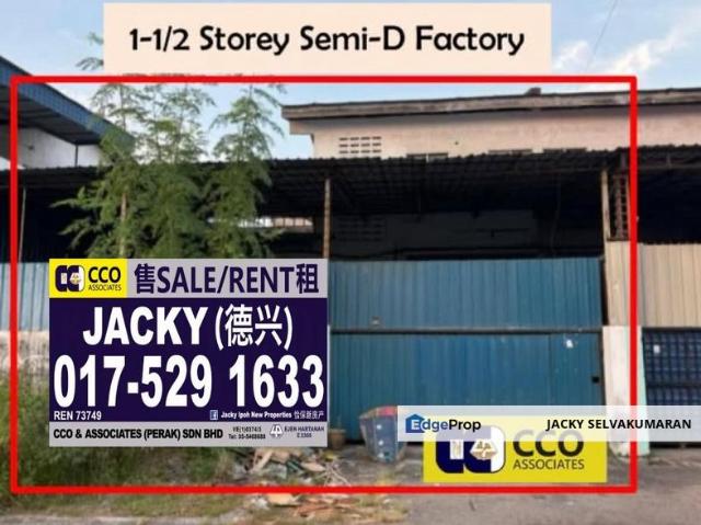 Warehouse for sale in Perak, Tanjong Ipoh