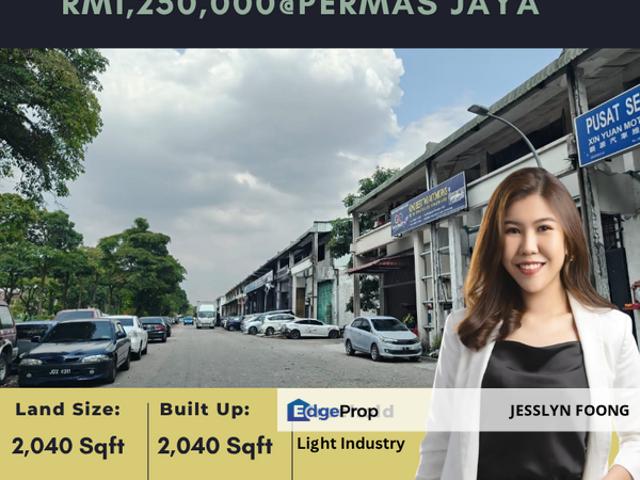Warehouse for sale in Johore Bahru, Johor