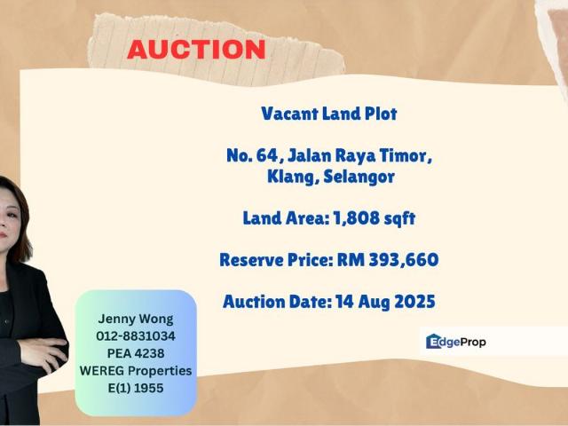 House for sale in Klang