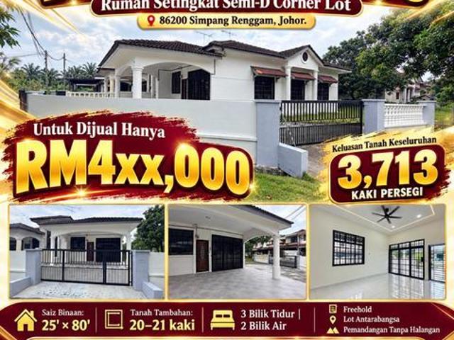 Residential House for sale in Simpang Renggam, Kluang