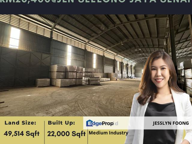 Warehouse for rent in Kulai, Johor