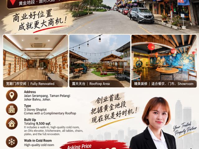 Shop for rent in Johore Bahru, Johor
