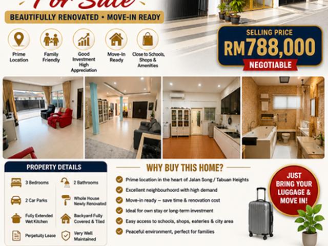 House for sale in Kuching