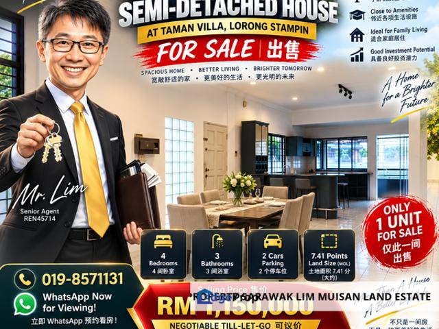 House for sale in BDC, Kuching