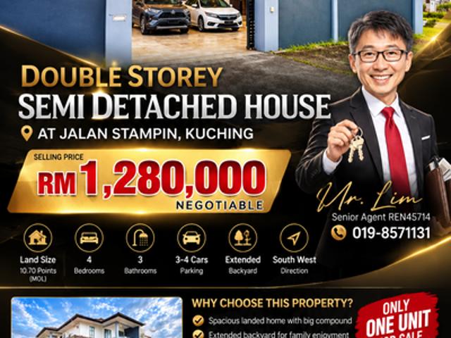 House for sale in BDC, Kuching