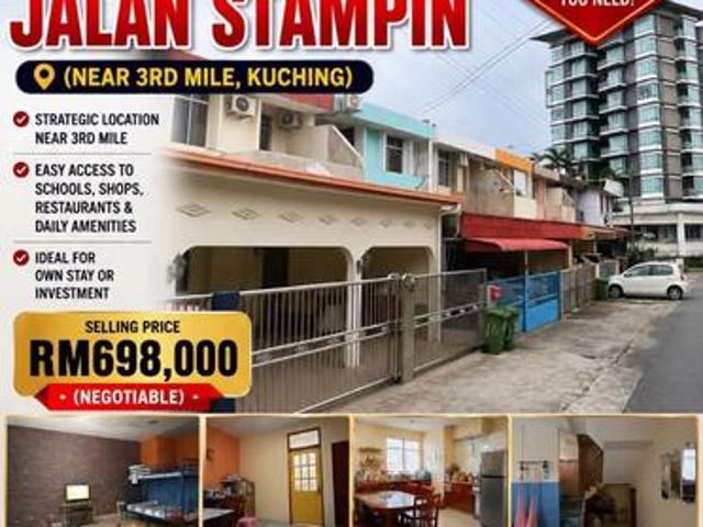 Terraced House for sale in Kuching, Sarawak