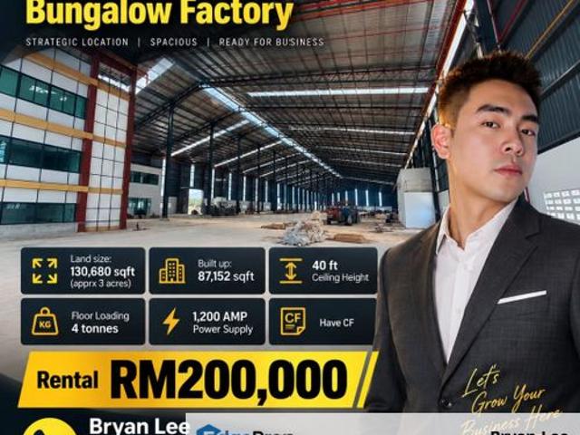 Warehouse for rent in Petaling, Subang Jaya