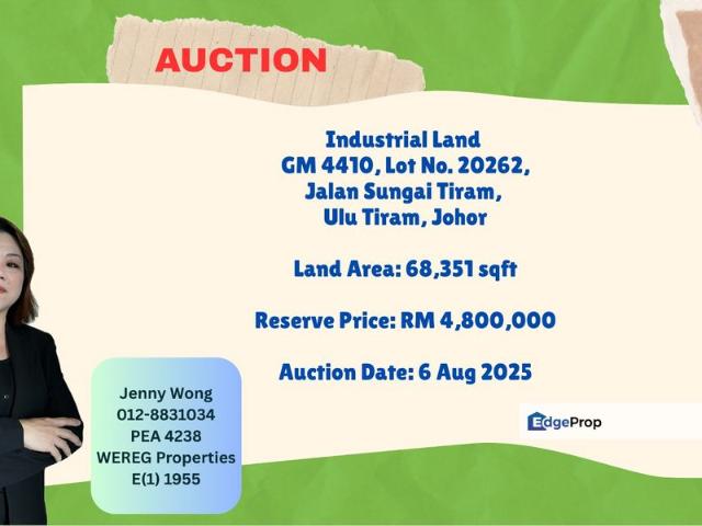 Warehouse for sale in Ulu Tiram