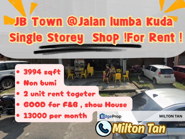 Shop for rent in Johore Bahru, Johor