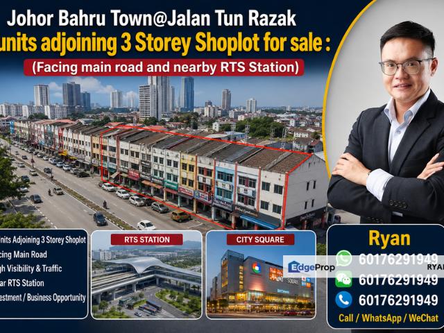 Shop for sale in Johore Bahru, Johor