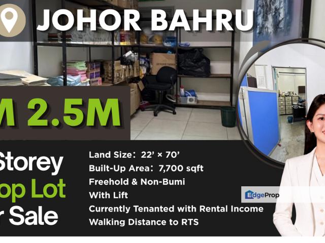 Shop for sale in Johore Bahru, Johor