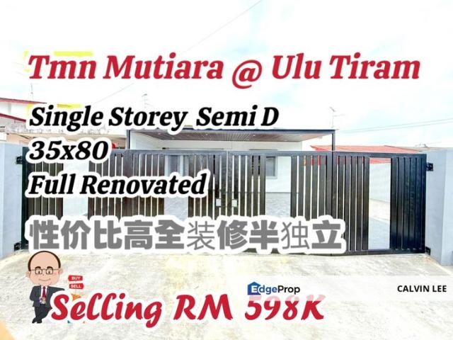 House for sale in Ulu Tiram, Johor