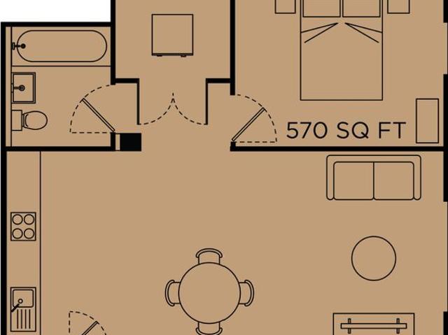 Apartment for rent in Cavern Quarter, Calderstones