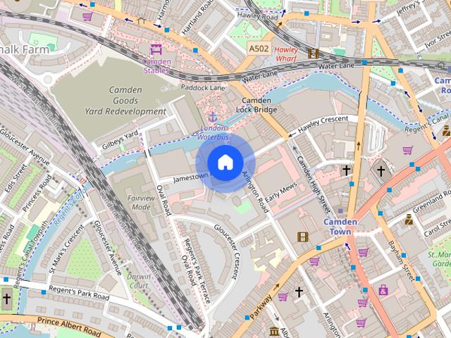 Apartment for rent in Chalk Farm, Cat Hill