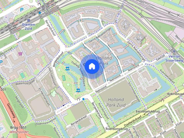Appartement te huur in Holland Park, Diemen
