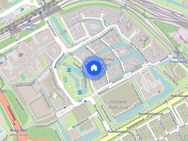 Appartement te huur in Holland Park, Diemen
