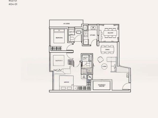 Condominium for sale in Hougang, 19 North East, Hougang