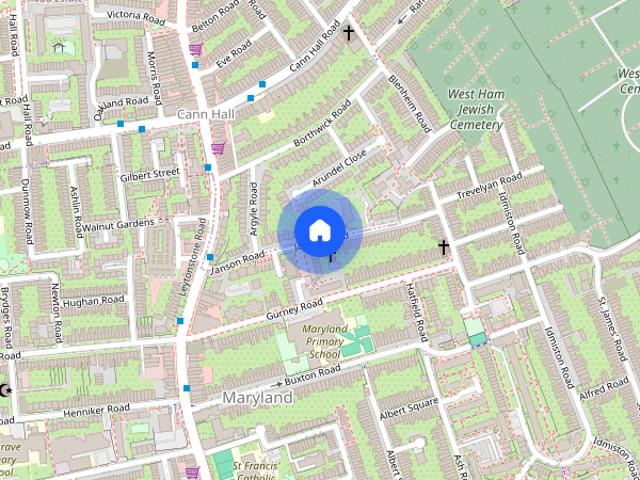 House for rent in Maryland, Greater London