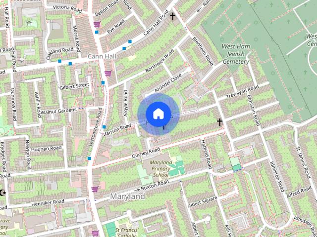 House for rent in Maryland, Greater London