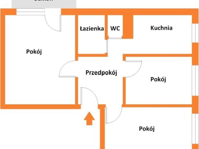 Mieszkanie na sprzedaż w Retkinia, Łódź