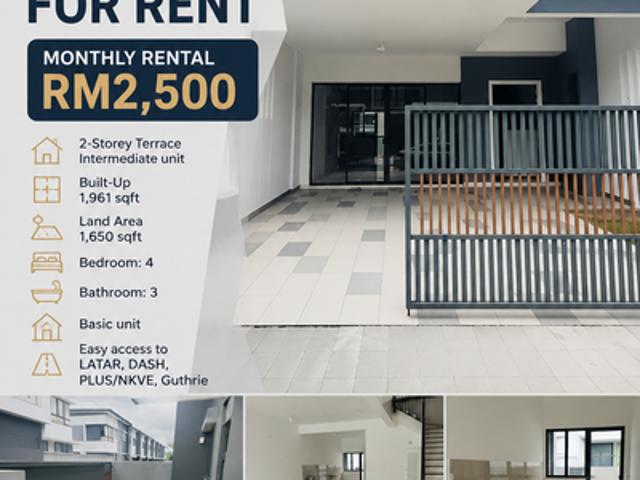 House for rent in Selangor