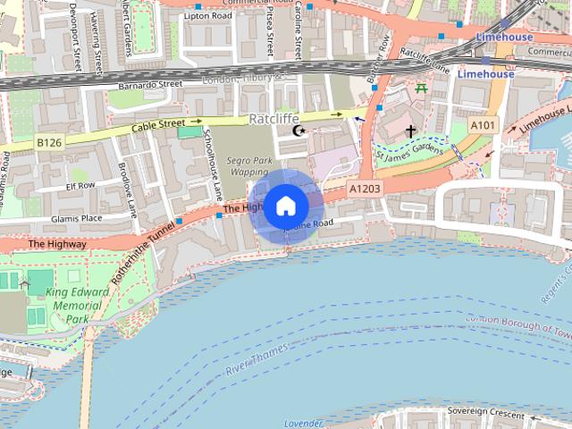 Apartment for rent in Ratcliffe, Shadwell