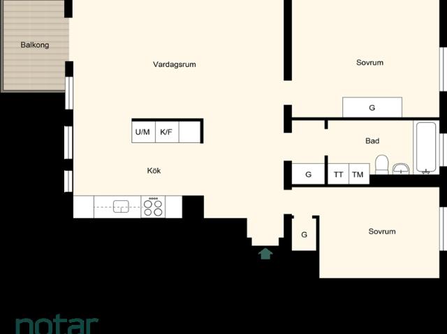 Bostadsrätt till salu