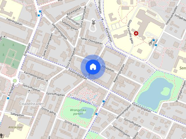 Lägenhet hyra i Citadellstaden, Landskrona