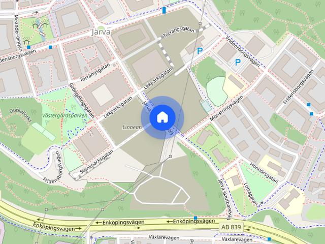 Lägenhet hyra i Råstahem, Solna
