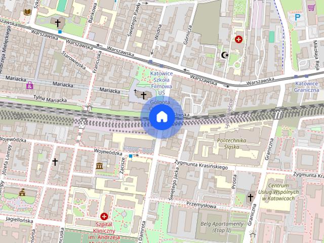 Mieszkanie do wynajęcia w Śródmieście, Katowice