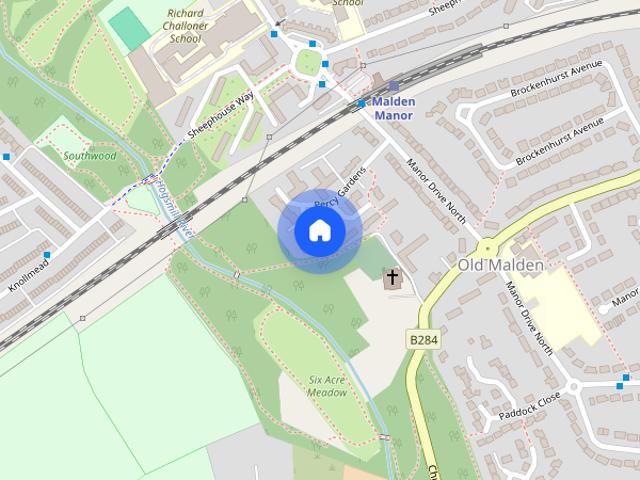 Apartment for rent in Old Malden, Greater London