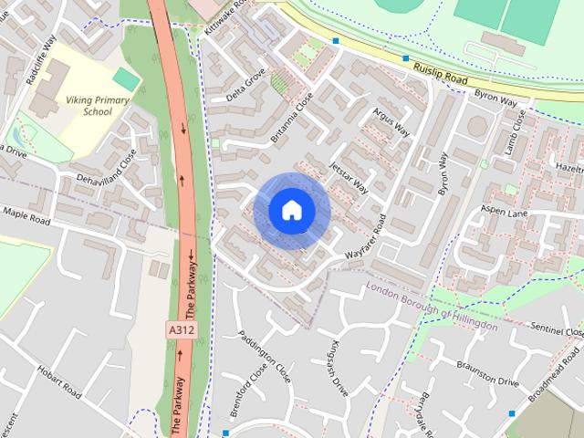 Apartment for rent in Northolt, London Borough of Ealing