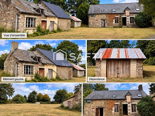 Maison vente à Javron-les-Chapelles, Mayenne