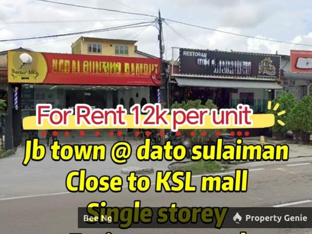 Shop for rent in Johore Bahru, Johor