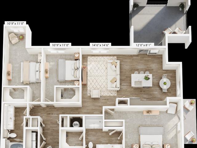 Apartment for rent in Rowlett, Texas
