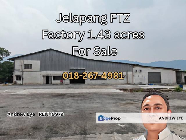Warehouse for sale in Zon Perindustrian Bebas Jelapang, Majlis Bandaraya Ipoh